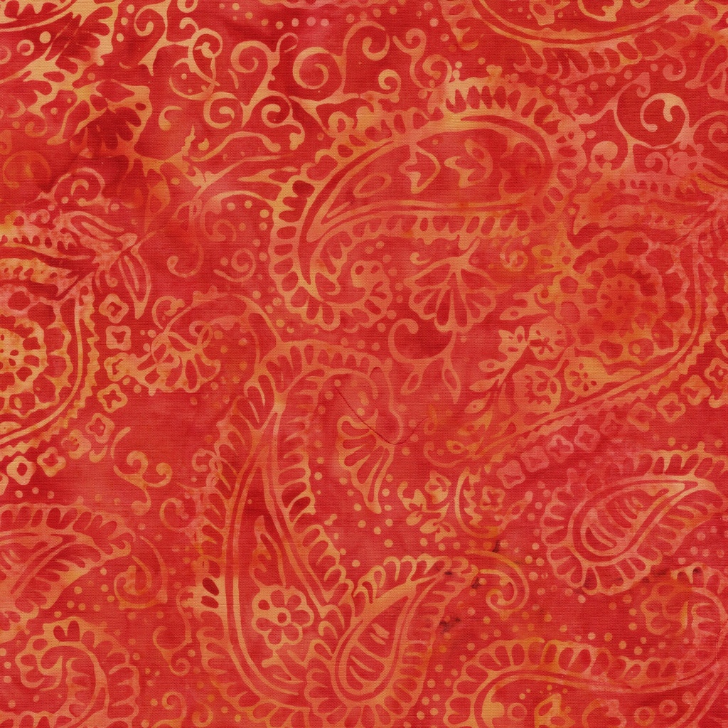 [122657286] 122657286 / Paisley Outline Red Brick