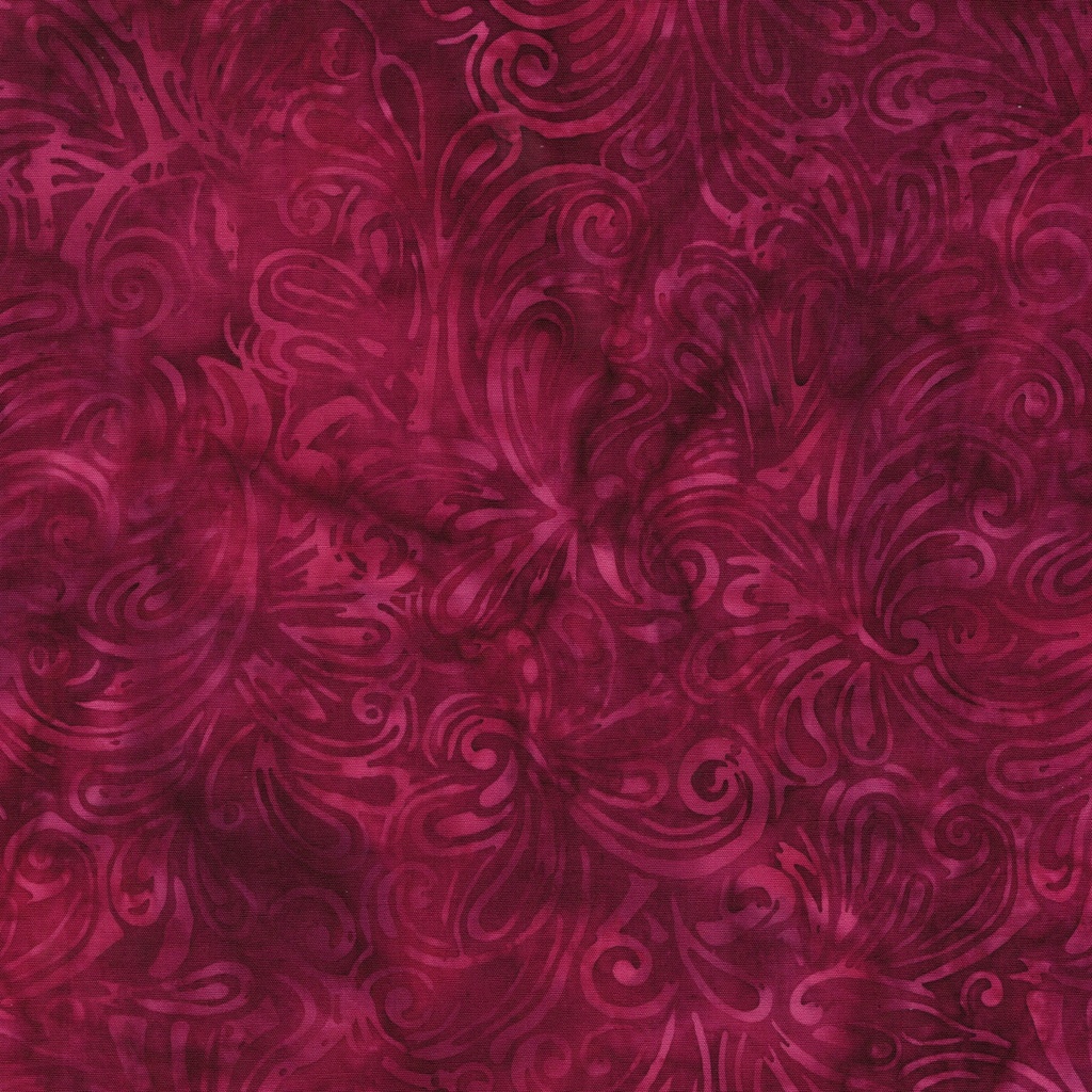 [122663375] 122663375 / Paisley Swirl Red Cranberry