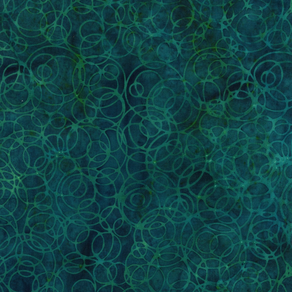 [122674985] 122674985 / Stacked Cirlces Teal Jade
