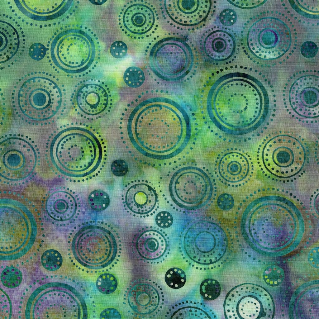 122673850 / Circle in a Circle Multi Purple Green Flourite