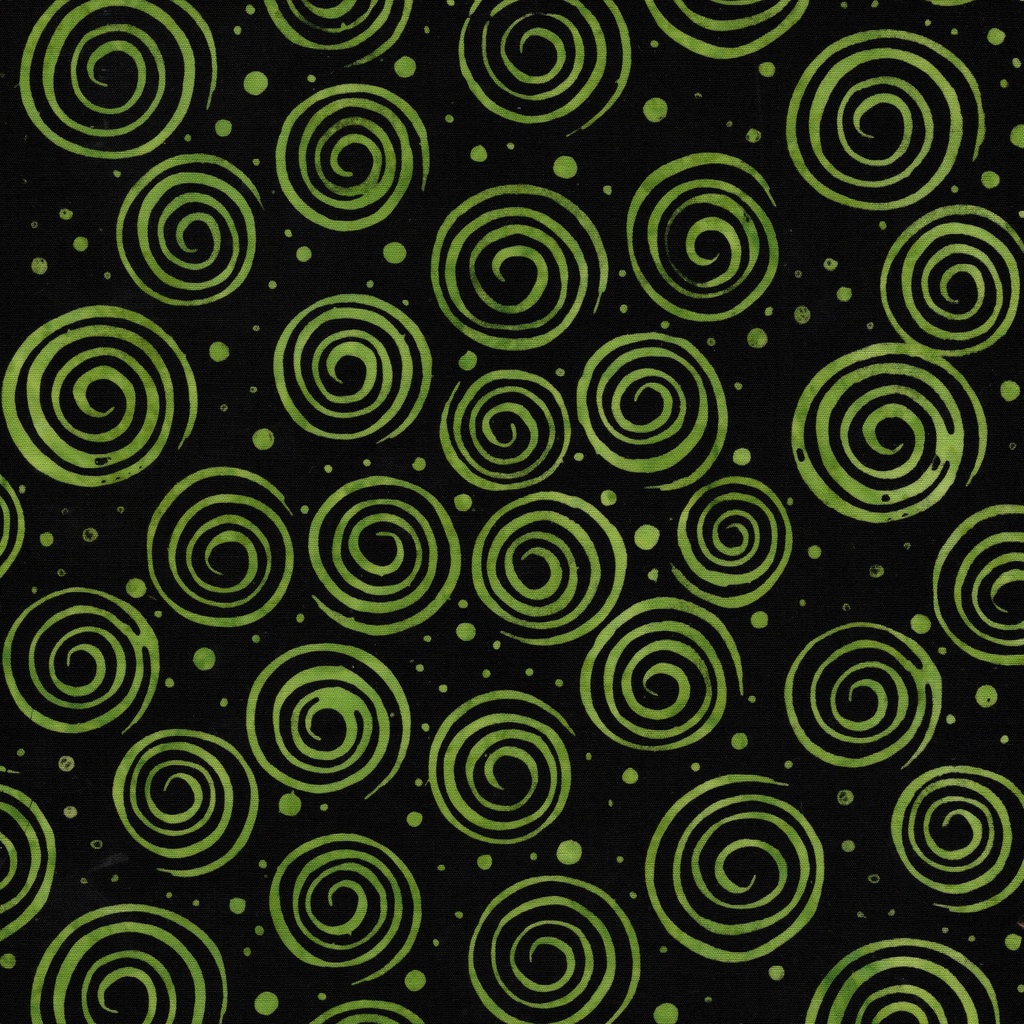 [122688706] 122688706 / Spiral Dots Black