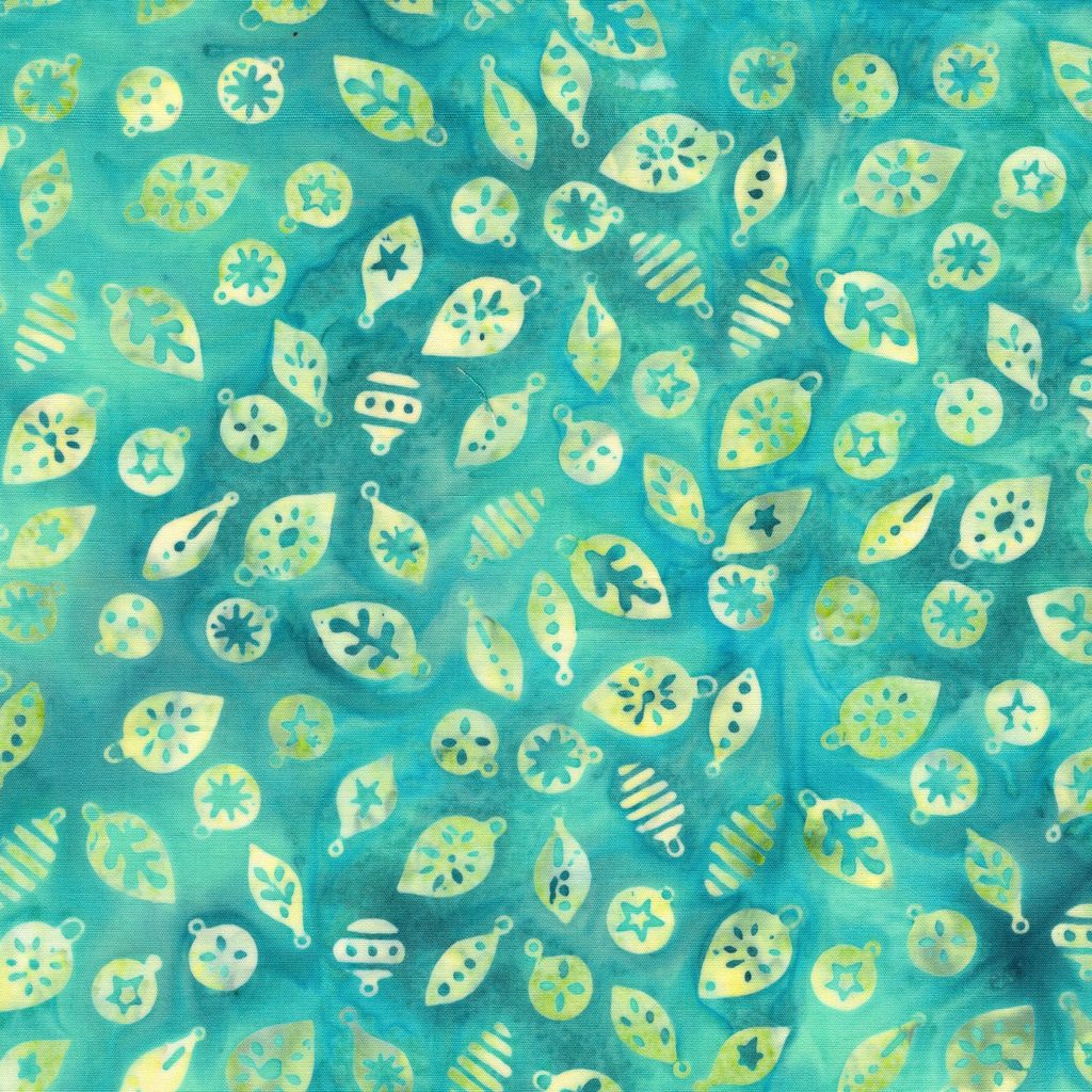 [422602940] 422602940 / Tossed Ornaments Teal Surf