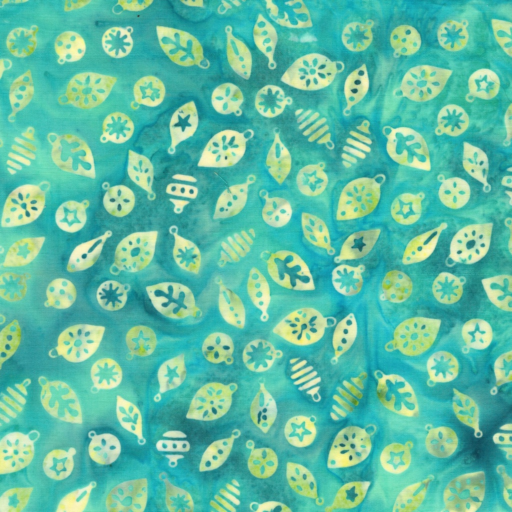 [422602940] 422602940 / Tossed Ornaments Teal Surf