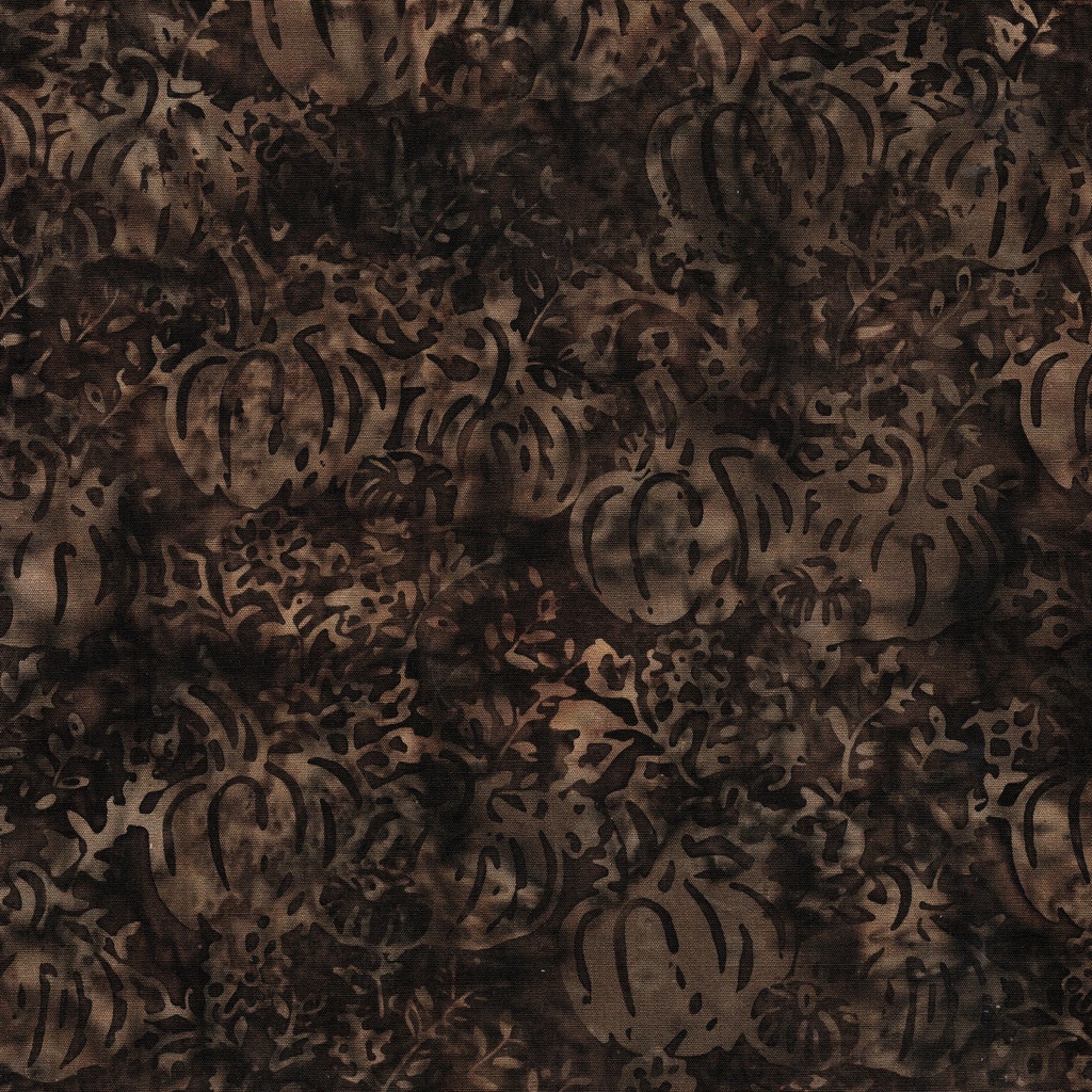 [122634099] 122634099 / Pumpkins and Flowers Brown Cappuccino