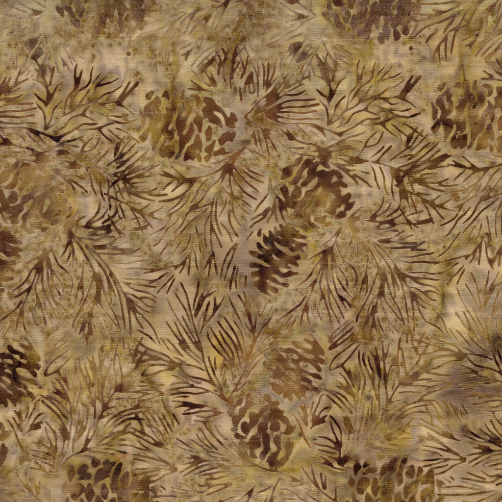 [122630065] 122630065 / Pinecones Brown Jute
