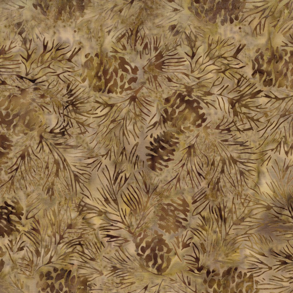 [122630065] 122630065 / Pinecones Brown Jute