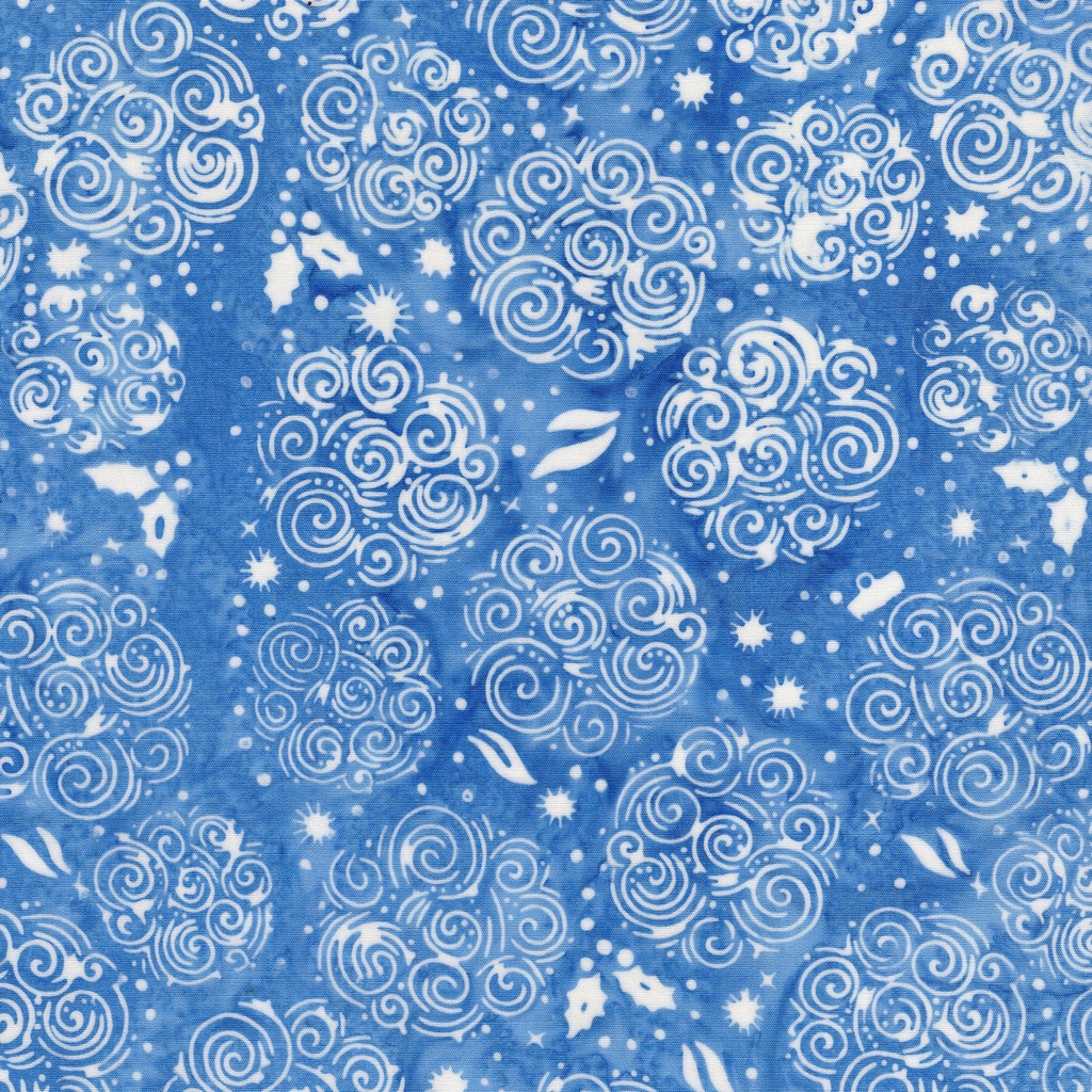 [122607520] 122607520 / Swirled Circles Blue Powder Blue