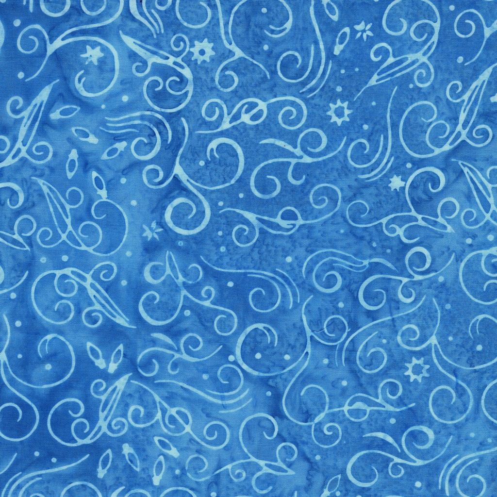 [122617555] 122617555 / Lights and Swirls Blue Harbor