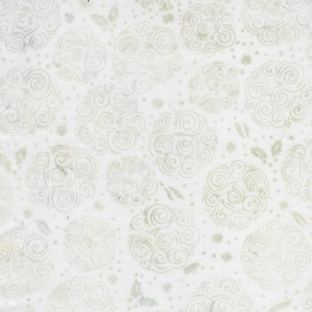 [122607700] 122607700 / Swirled Circles White