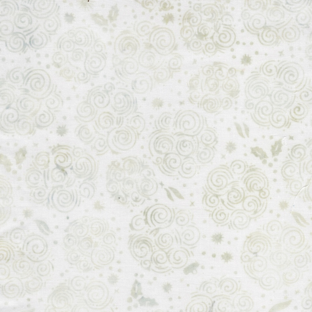 [122607700] 122607700 / Swirled Circles White
