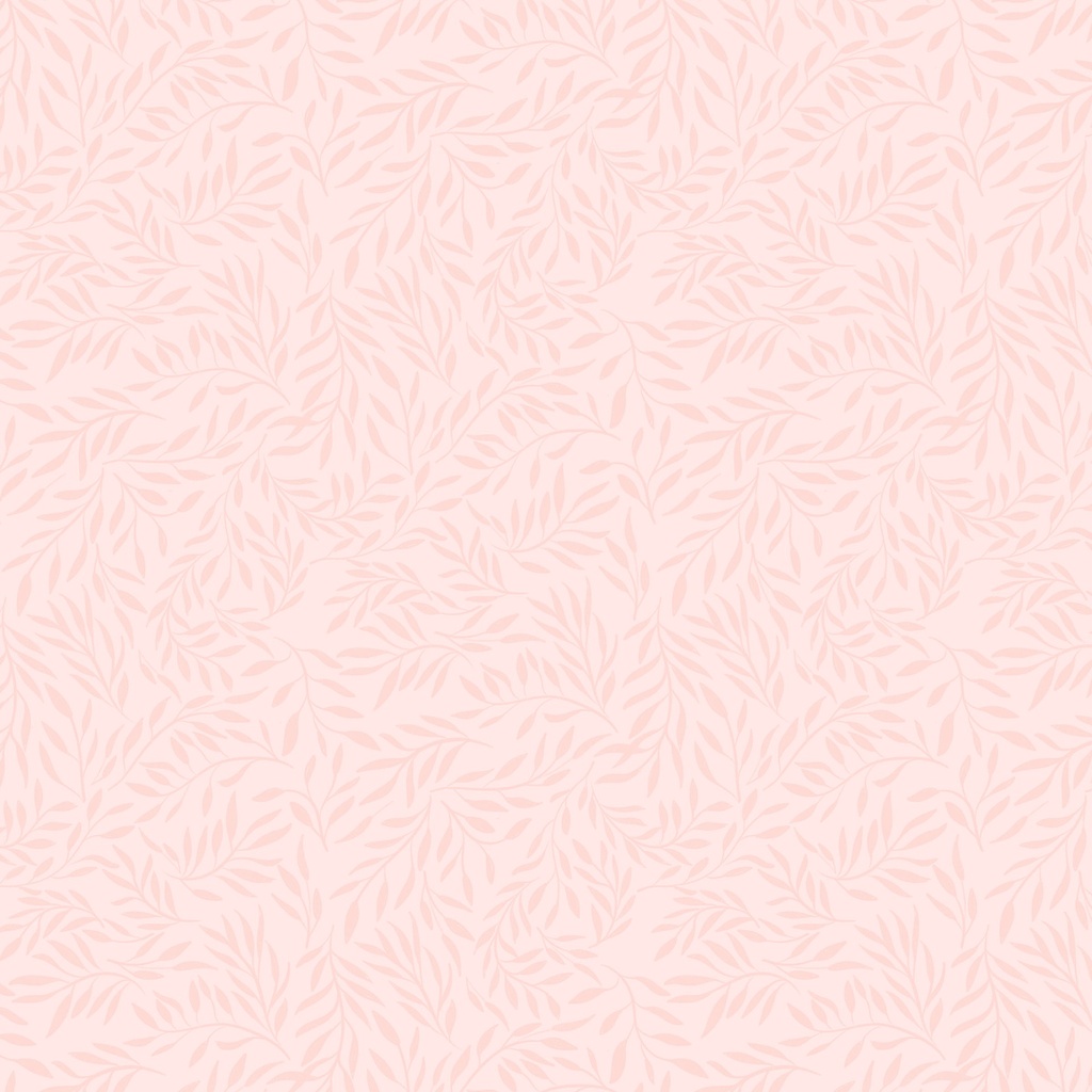 [W175-018-555] W175-018-555 / Leaves - Pink