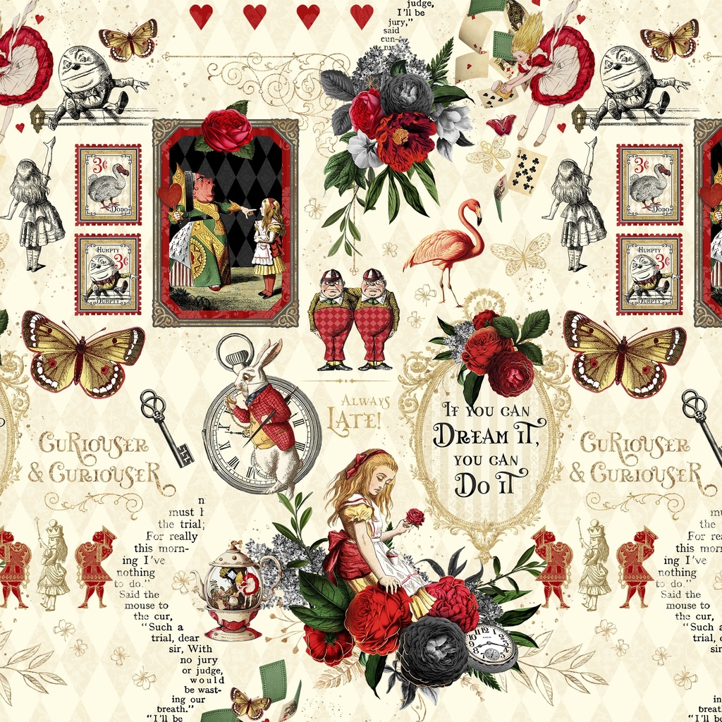 W130-038-153 / Beautiful Nonsense - Ivory