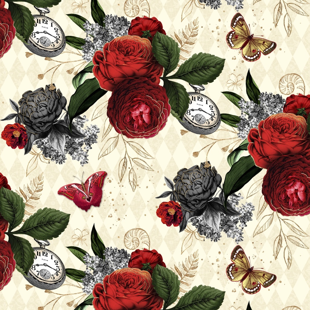 [W130-040-159] W130-040-159 / Happy Hours - Ivory