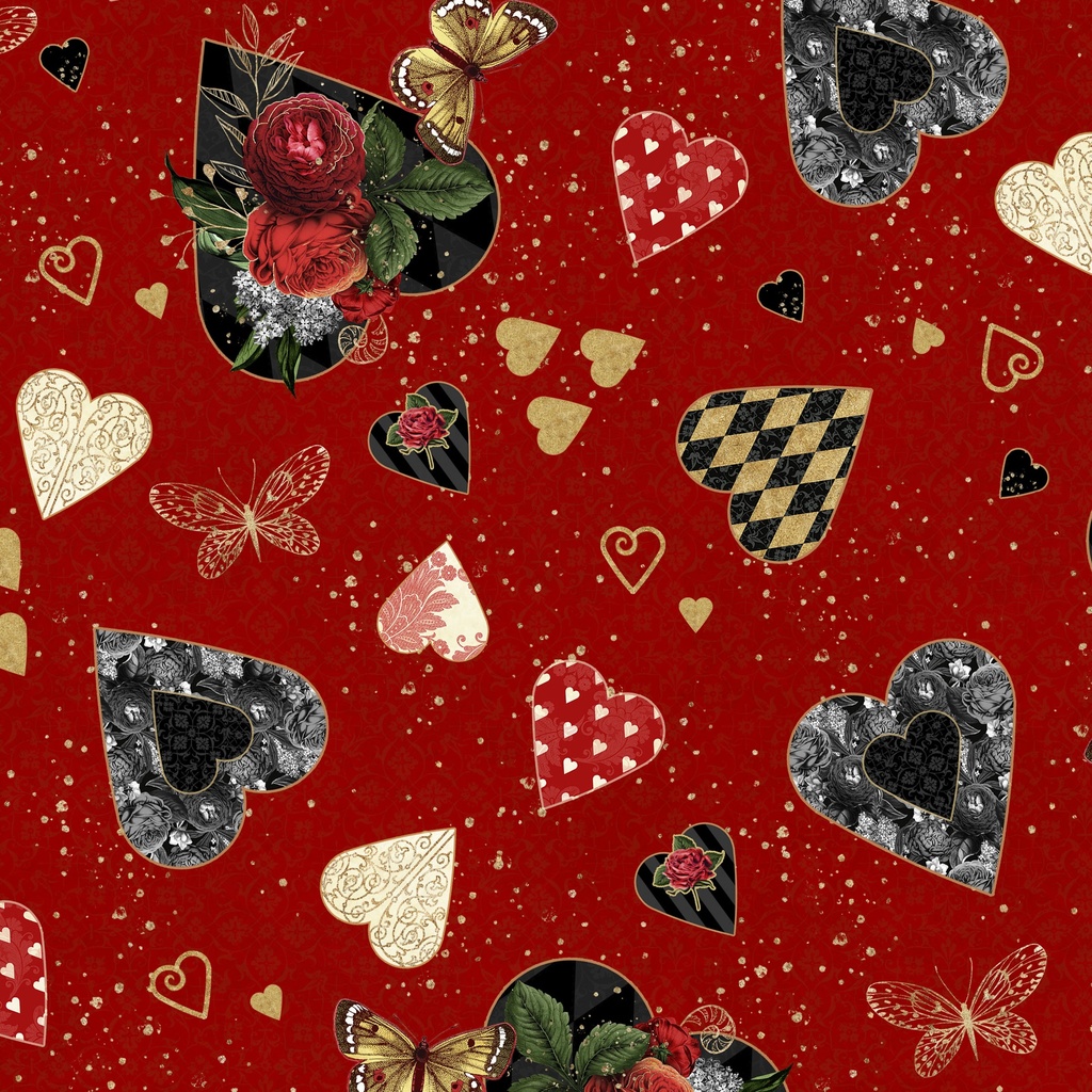 [W130-041-593] W130-041-593 / Joyous Possibilities - Red