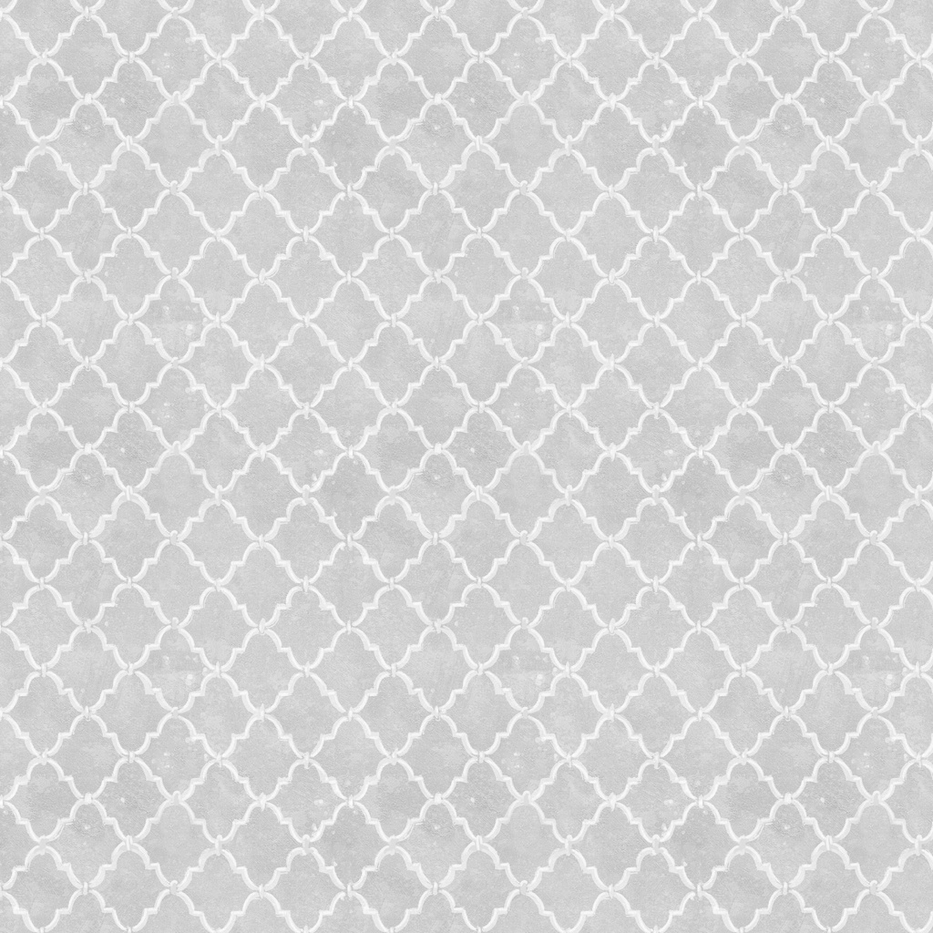 [W115-033-919] W115-033-919 / Scallop Grid - Gray