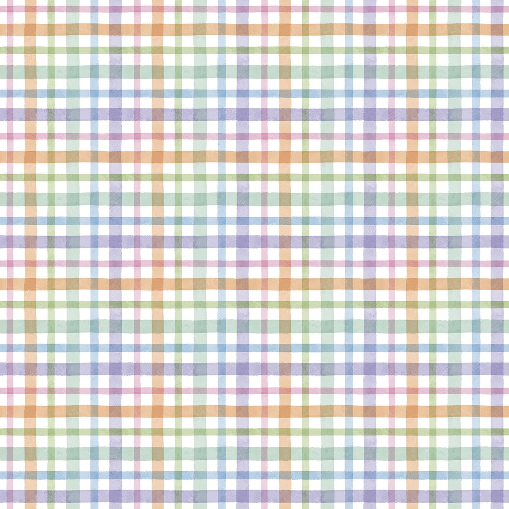 [W110-030-146] W110-030-146 / Plaid - White Multi