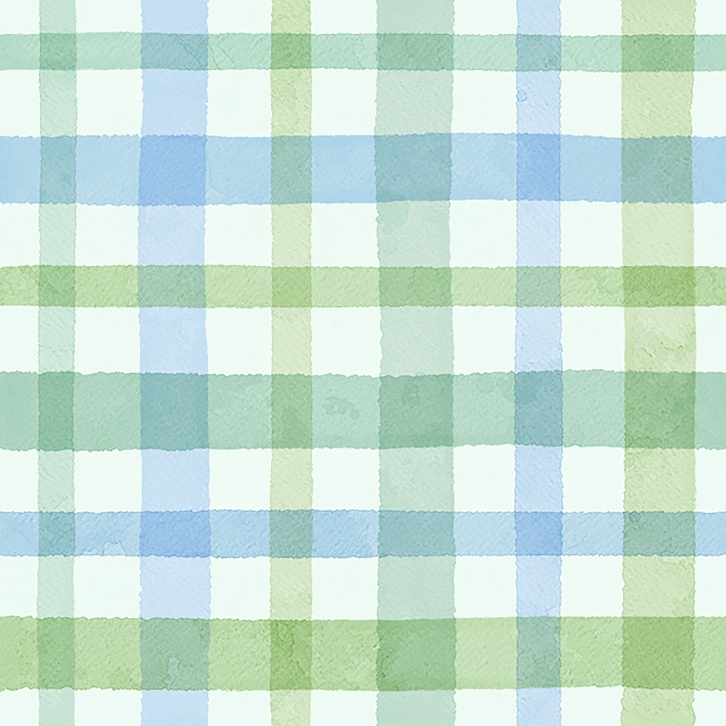 [W110-030-778] W110-030-778 / Plaid - Blue