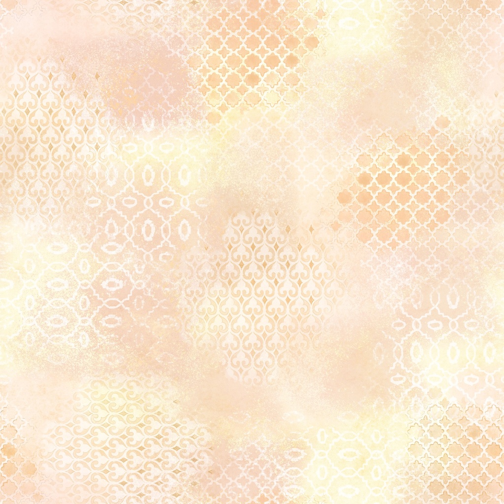 [W115-035-413] W115-035-413 / Subtle Symmetry - Tangerine