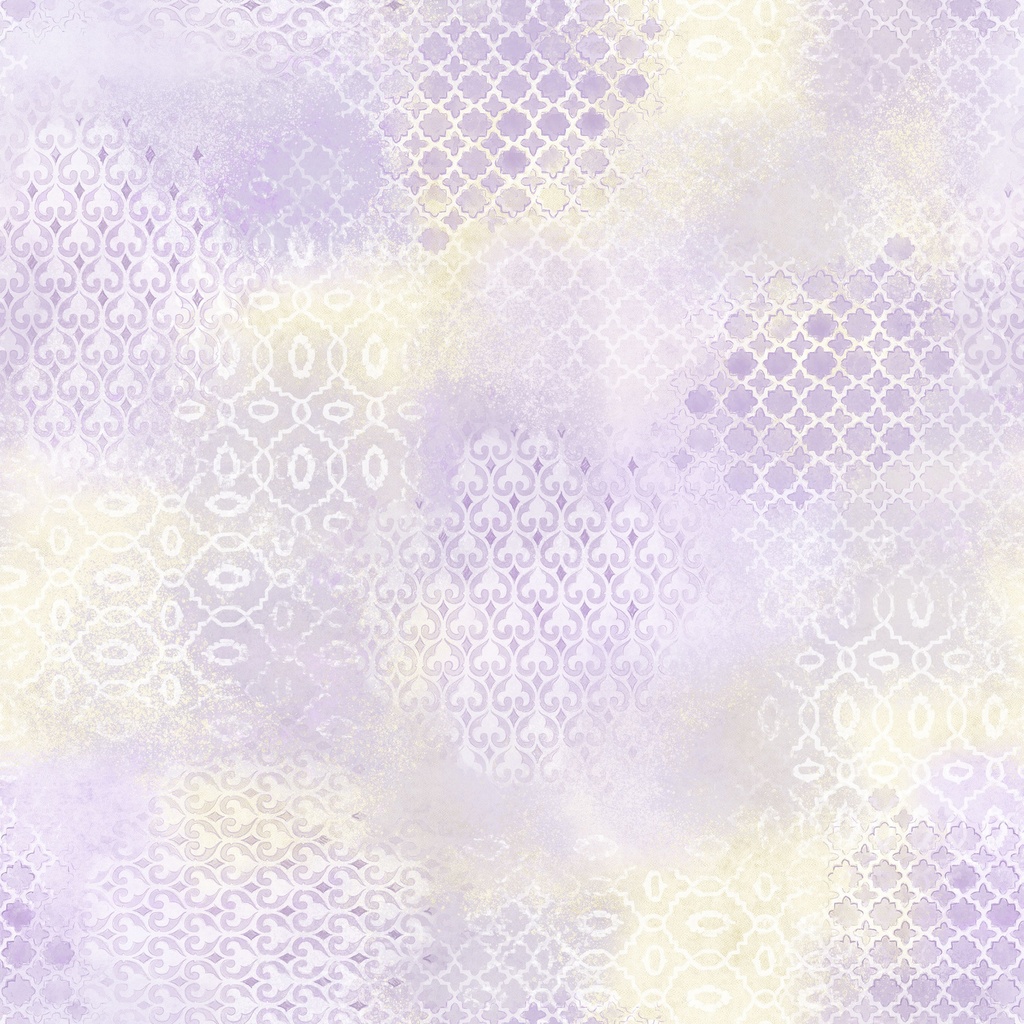 [W115-035-661] W115-035-661 / Subtle Symmetry - Lavender