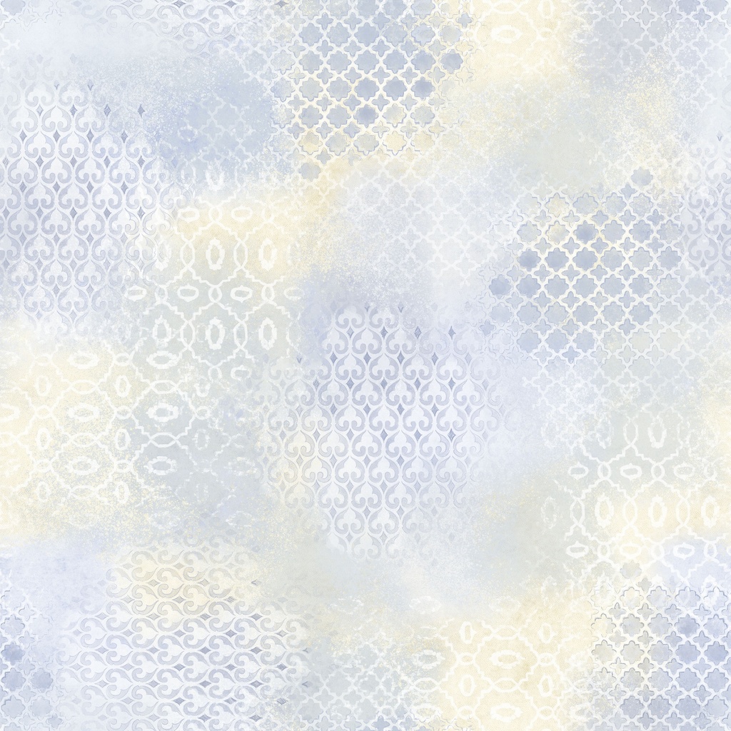 [W115-035-791] W115-035-791 / Subtle Symmetry - Denim