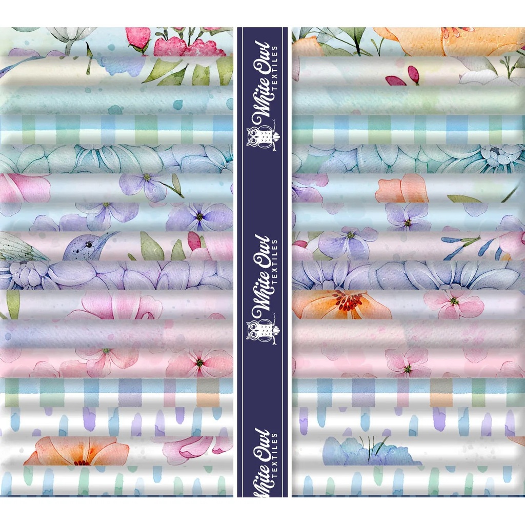 [Rainbow in the Vale-FQ] Rainbow in the Vale-FQ / Rainbow in the Vale Fat Quarter Pack
