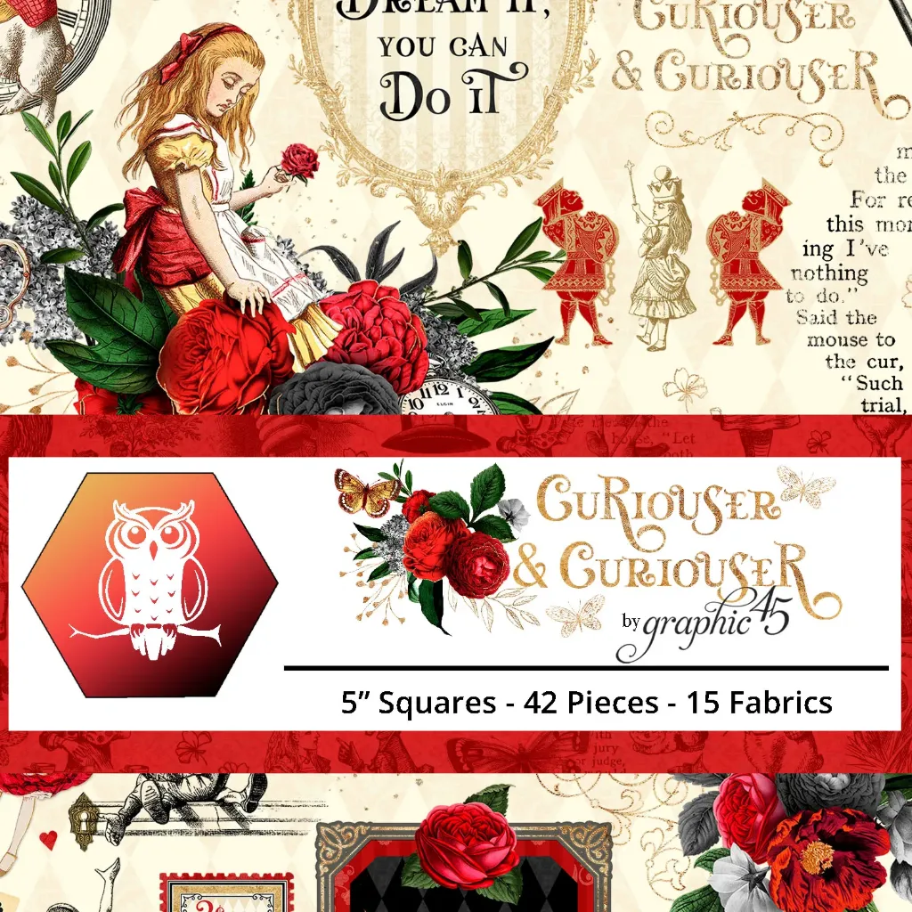 Curiouser & Curiouser-05 / Curiouser & Curiouser Stamp