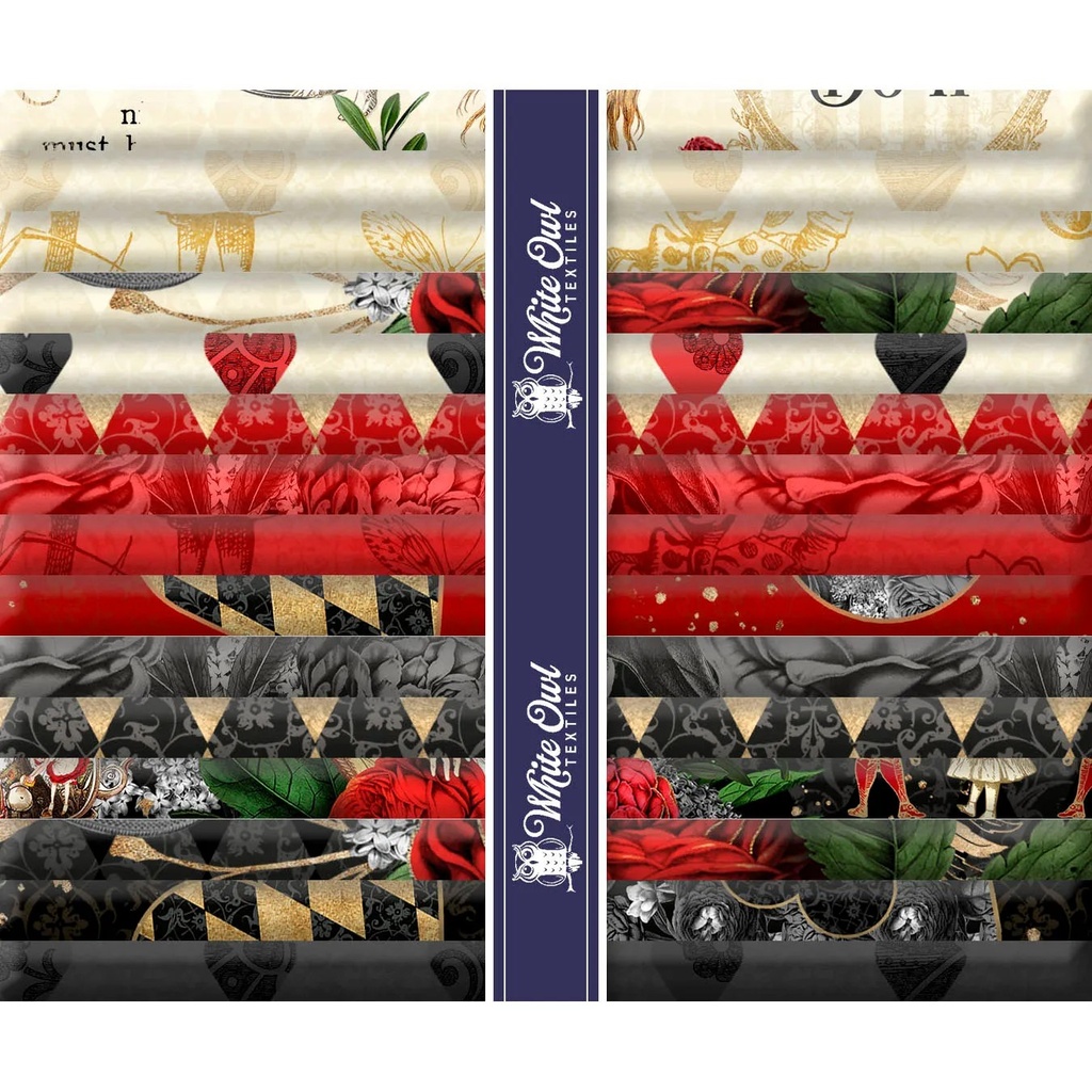 [Curiouser & Curiouser-FQ] Curiouser & Curiouser-FQ / Curiouser & Curiouser Fat Quarter Pack