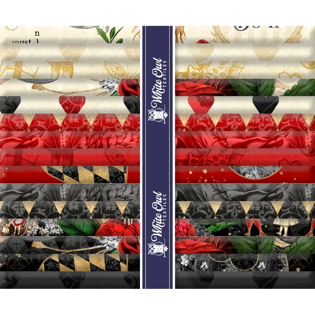 [Curiouser & Curiouser-FQ] Curiouser & Curiouser-FQ / Curiouser & Curiouser Fat Quarter Pack