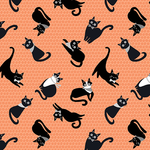 T105-002-499 / Kitties - Coral