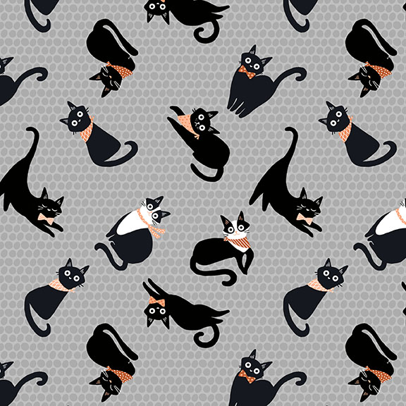 [T105-002-994] T105-002-994 / Kitties - Gray
