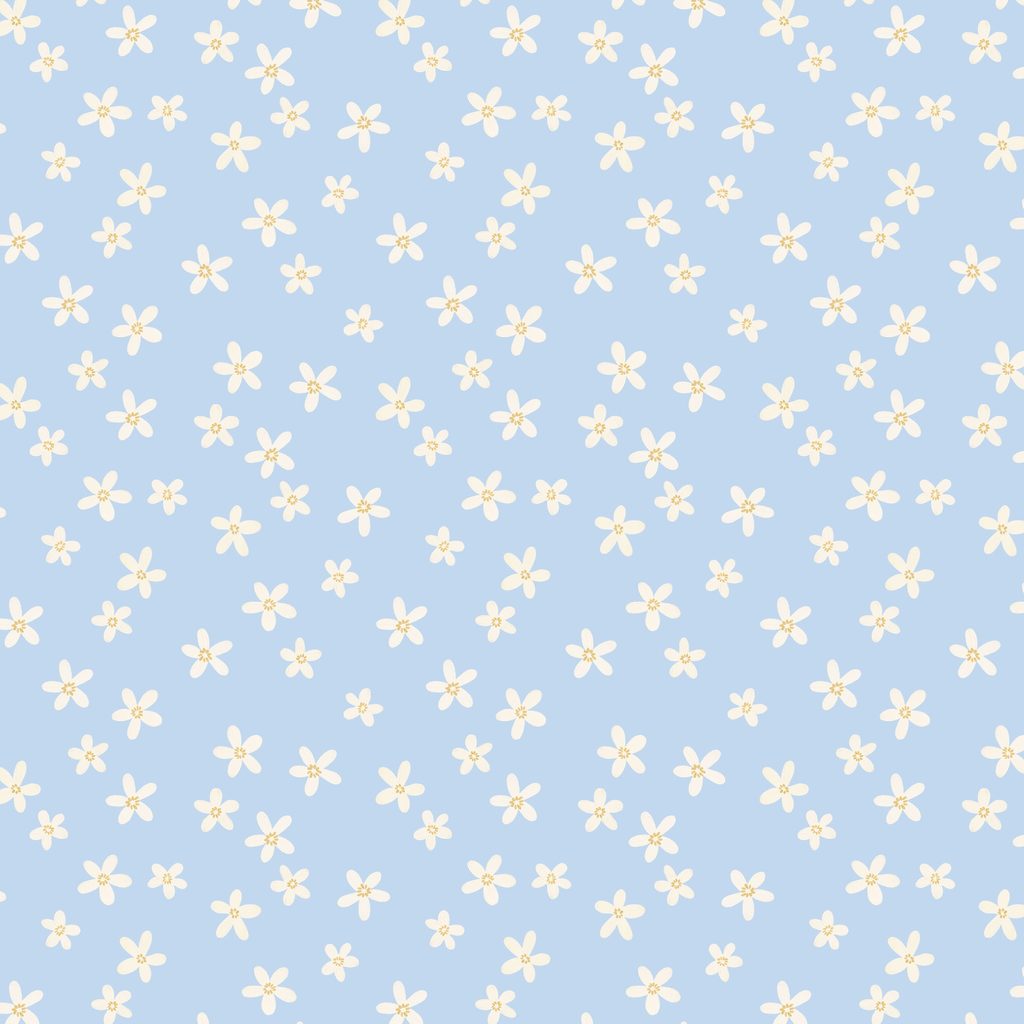 T110-005-713 / Small Floral - Blue