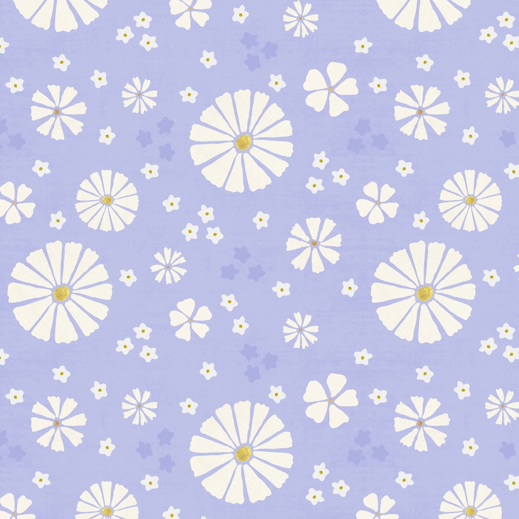 [T115-002-616] T115-002-616 / Floral - Purple