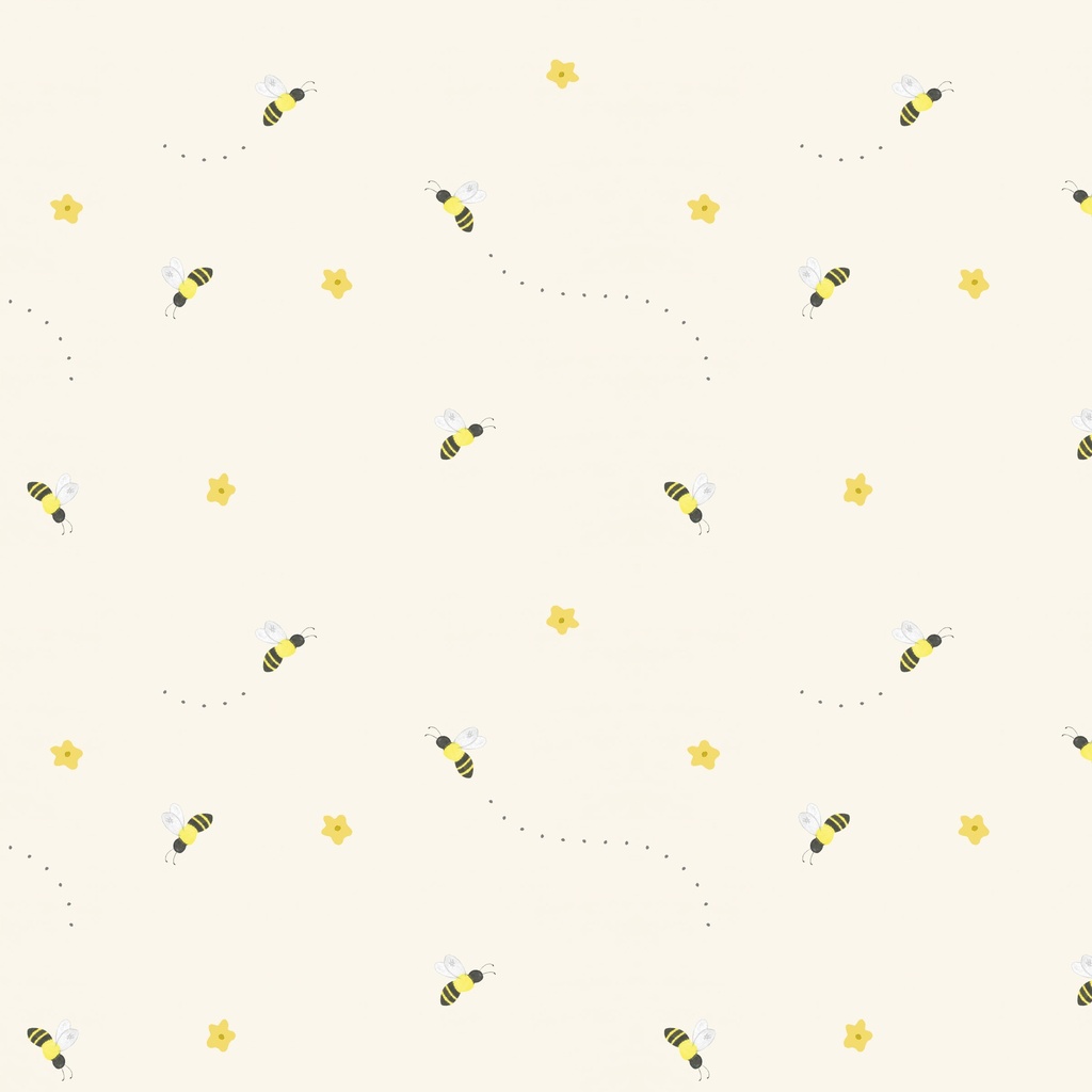 [T115-005-139] T115-005-139 / Bees - Cream