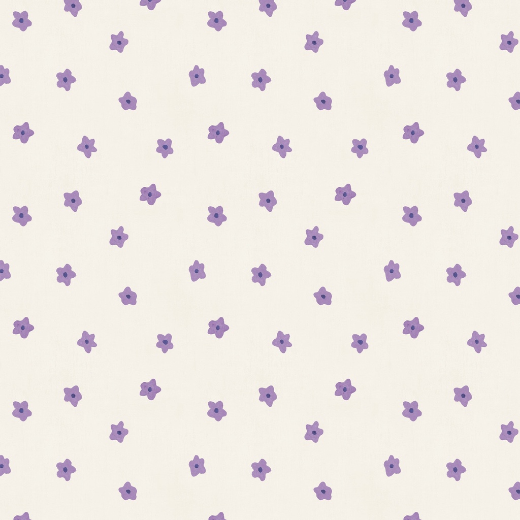 [T115-008-166] T115-008-166 / Tiny Floral - Purple