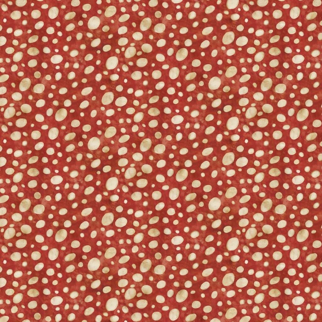 [W150-021-511] W150-021-511 / Mushroom Dot - Red