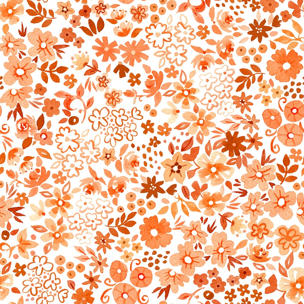 W160-010-145 / Florette - Tangerine