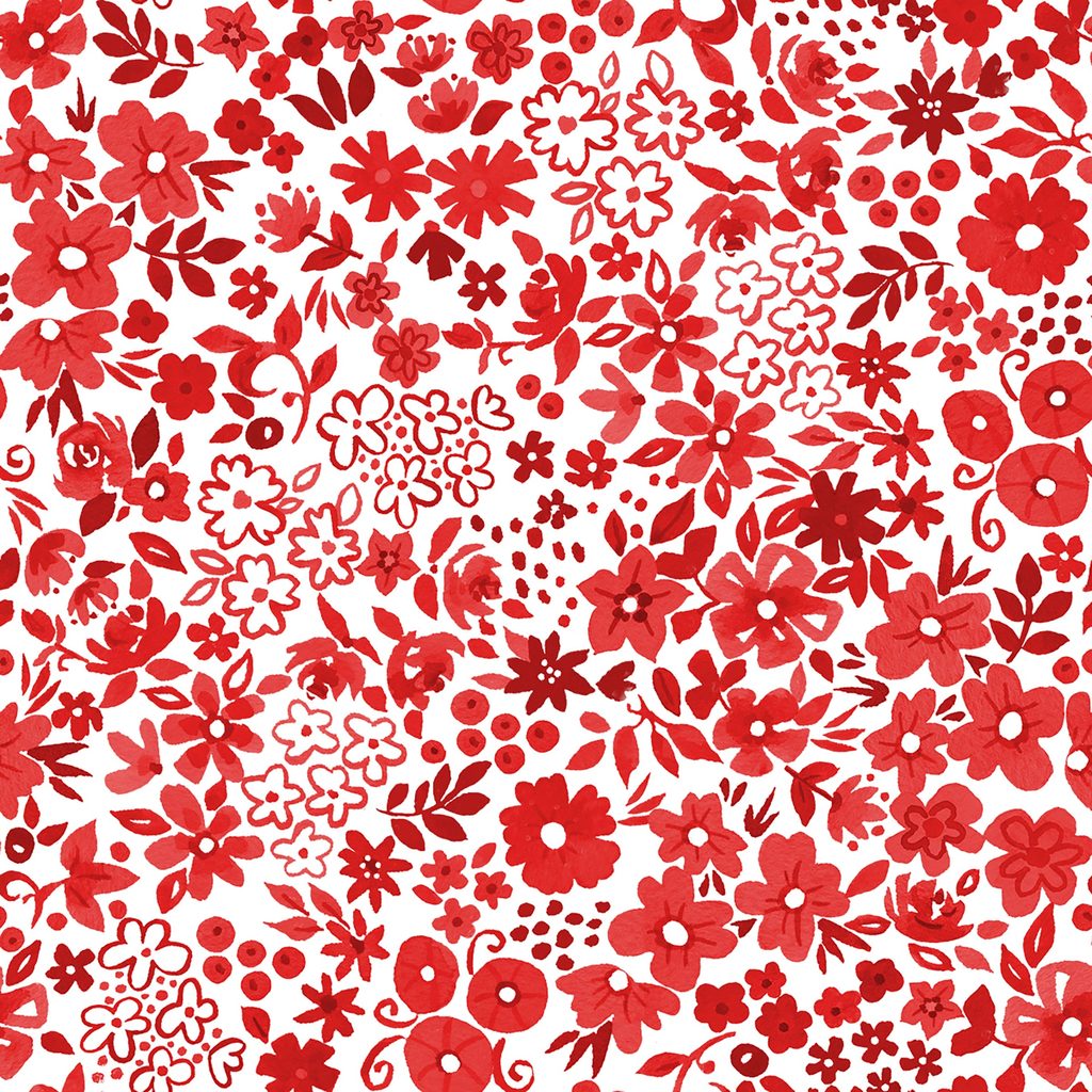 [W160-010-155] W160-010-155 / Florette - Red