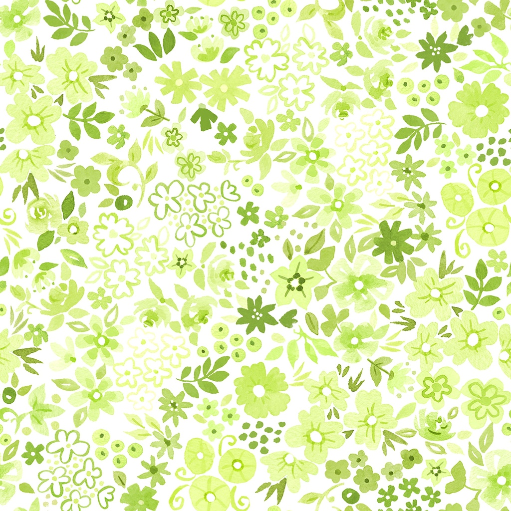 [W160-010-183] W160-010-183 / Florette - Spring Green