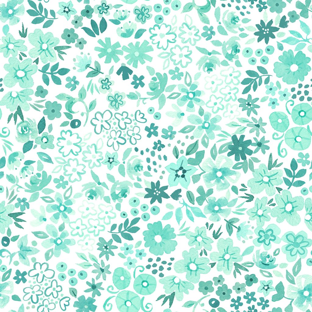 [W160-010-187] W160-010-187 / Florette - Aqua