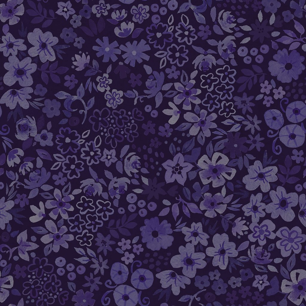 [W160-010-669] W160-010-669 / Florette - Dark Purple