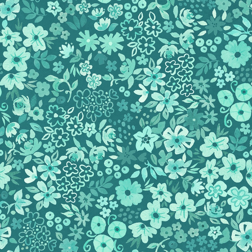 [W160-010-871] W160-010-871 / Florette - Teal