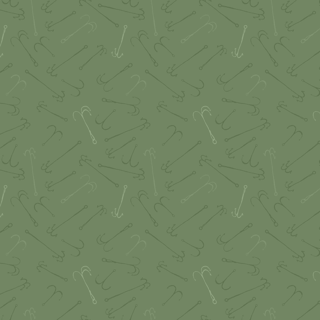 W180-009-888 / Hook Toss - Green