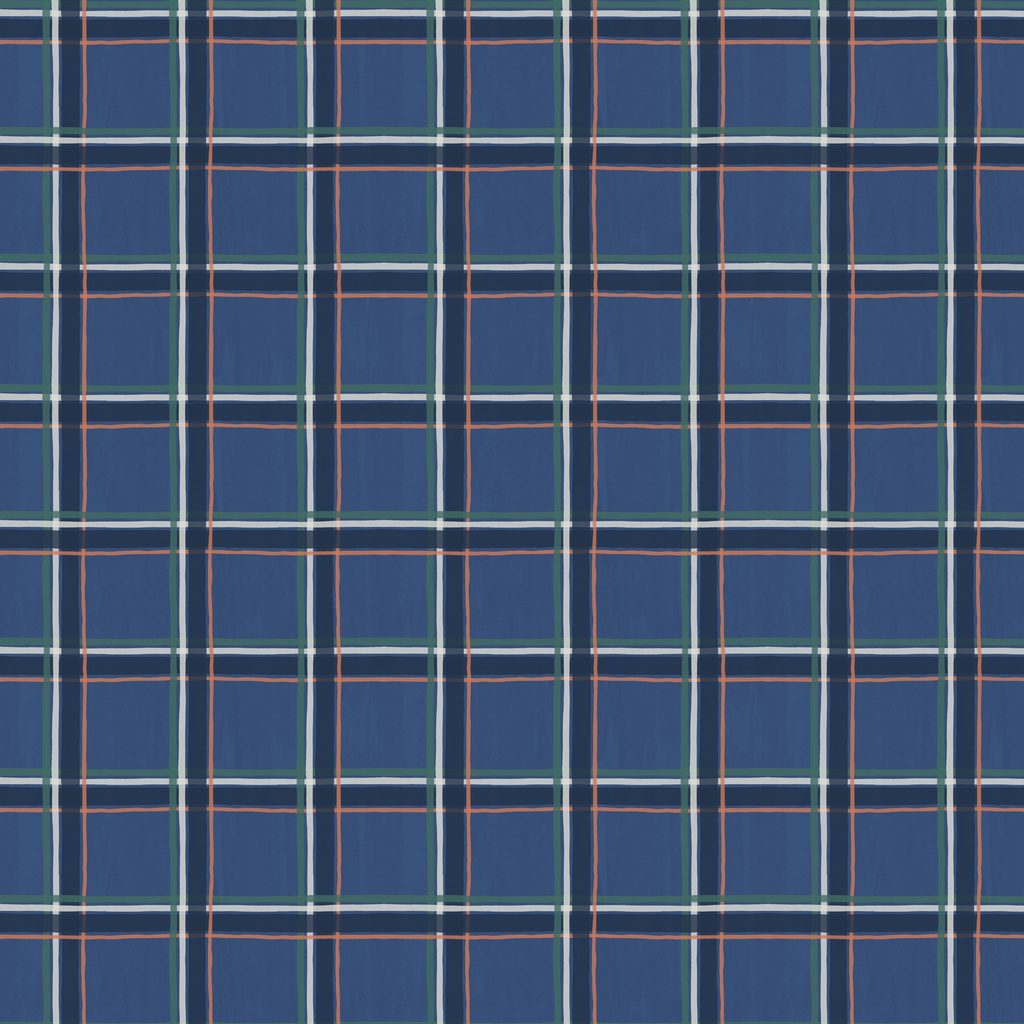 [W180-010-778] W180-010-778 / Check - Blue