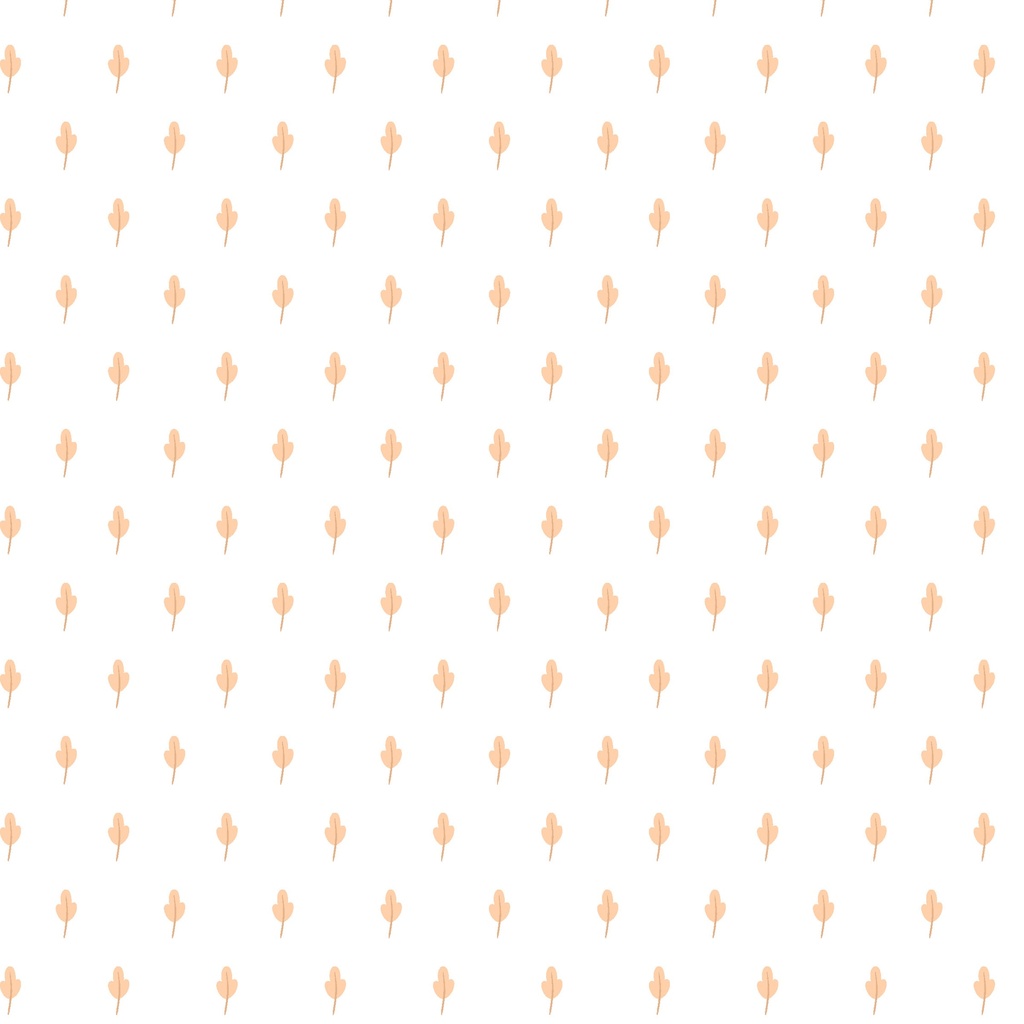[W190-009-144] W190-009-144 / Leaves - Peach