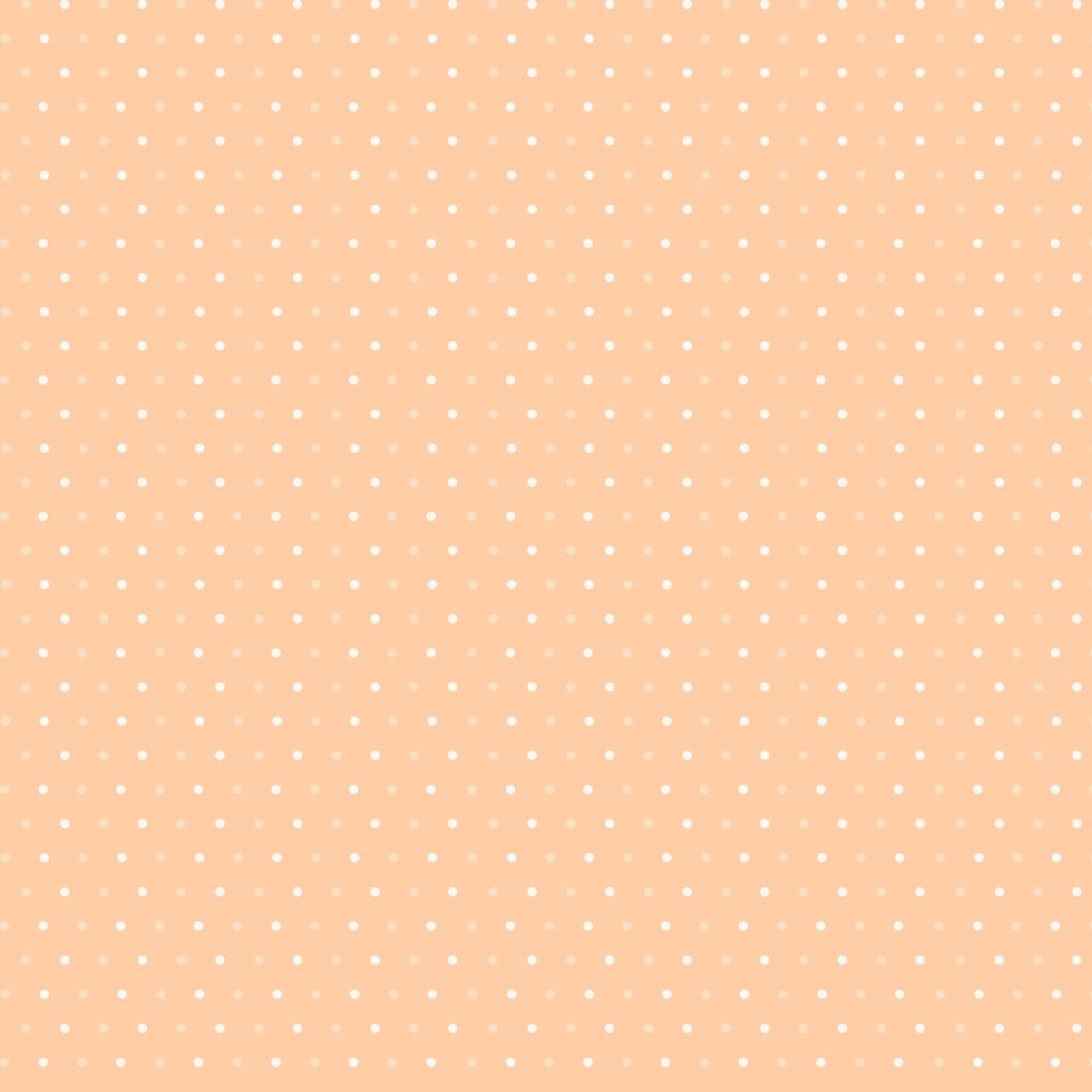[W190-010-444] W190-010-444 / Dots - Peach