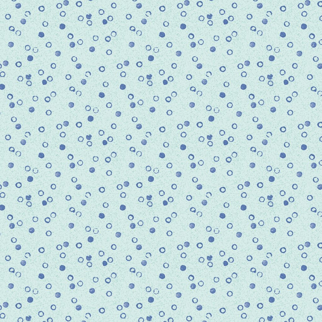 T130-005-777 / Dots - Teal/Blue