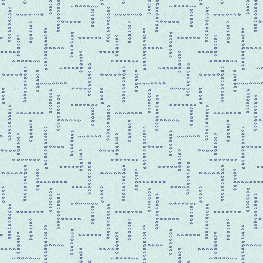 T130-006-777 / Dot Grid - Teal
