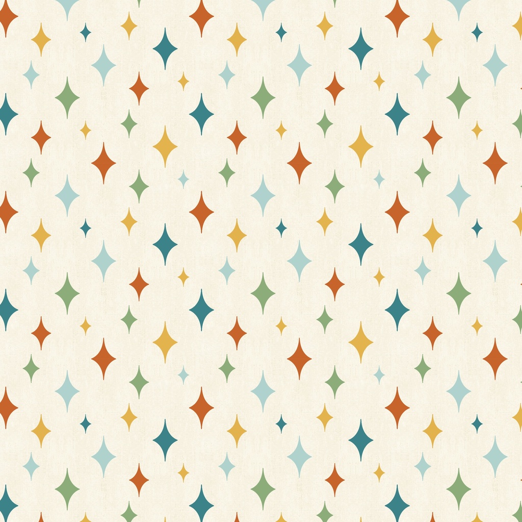 [T115-013-174] T115-013-174 / Stars - Cream