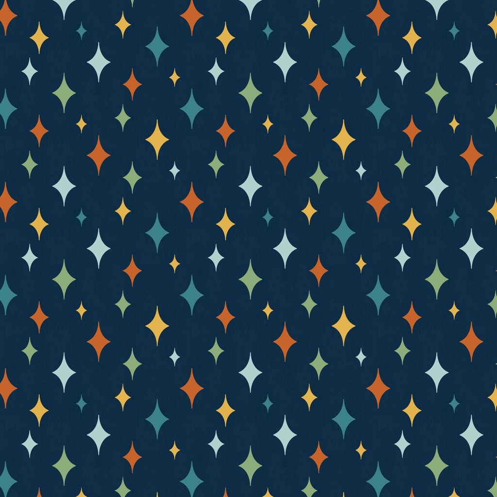 [T115-013-774] T115-013-774 / Stars - Navy