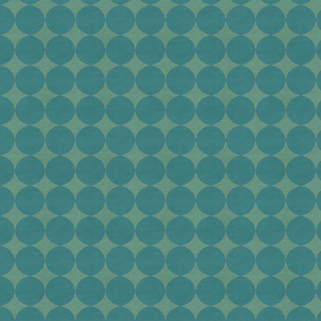 T115-015-787 / Circles - Teal